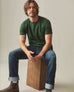 Men's Pocket Tee - Green Moss